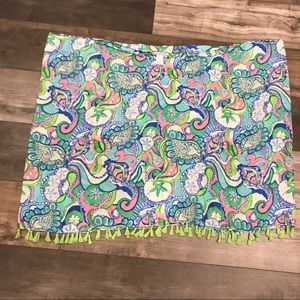 Lilly Pulitzer Conch Republic Print Infinity Scarf
